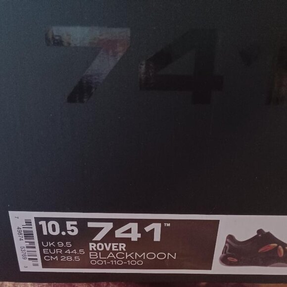 NIB Rare First Edition 741 Performance Black Rover Sneaker - Picture 11 of 11